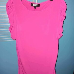 DKNY Fuchsia Blouse